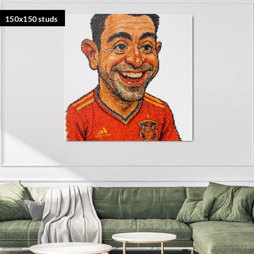 150*150studs, 120*120cm, 47,25*47,25inch