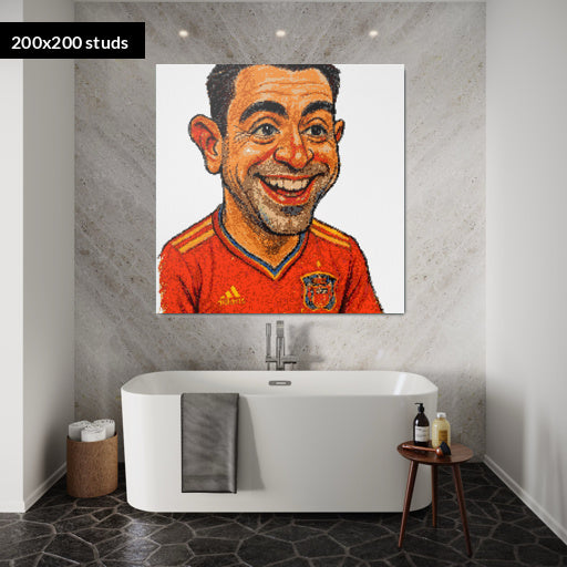 200*200studs, 160*160cm, 63*63inch