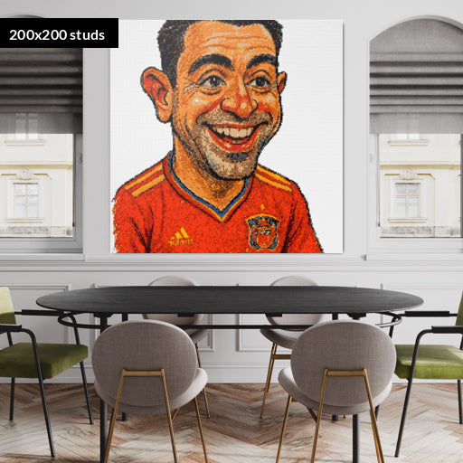 200*200studs, 160*160cm, 63*63inch