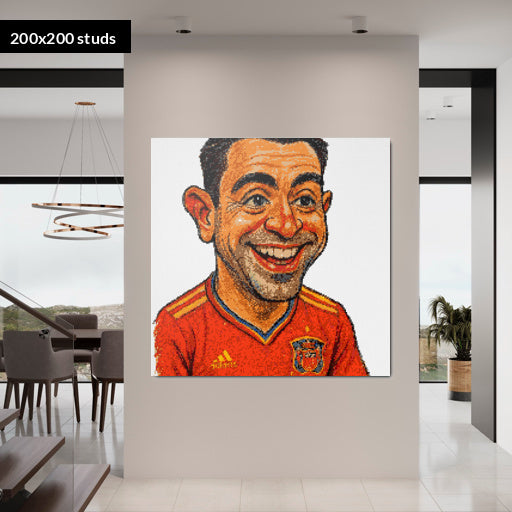 200*200studs, 160*160cm, 63*63inch