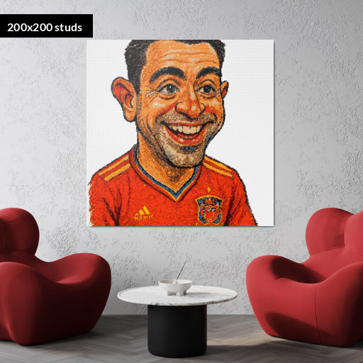 200*200studs, 160*160cm, 63*63inch