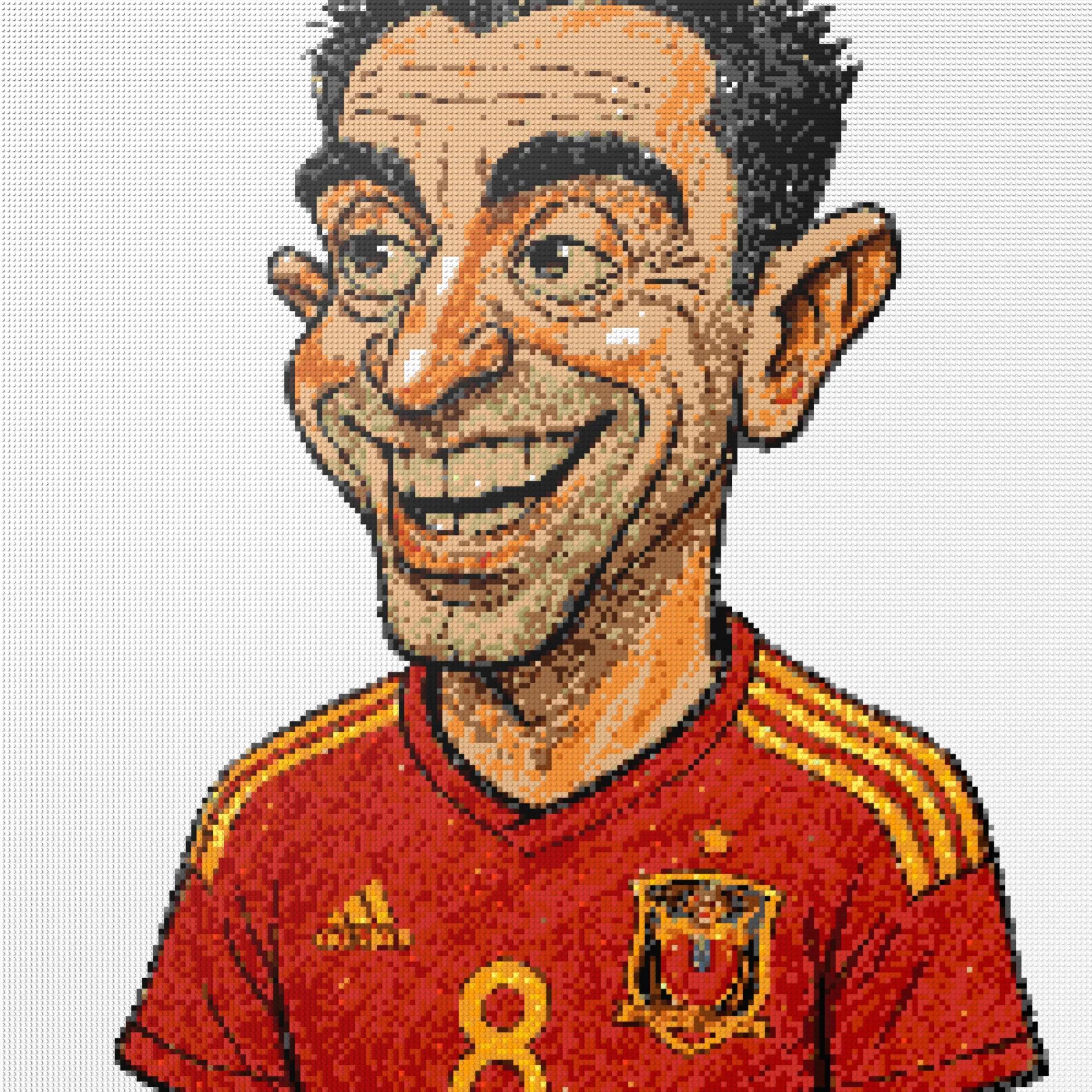 200*200studs, 160*160cm, 63*63inch