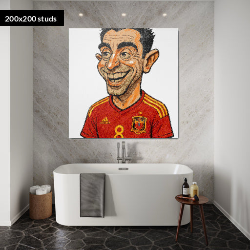 200*200studs, 160*160cm, 63*63inch