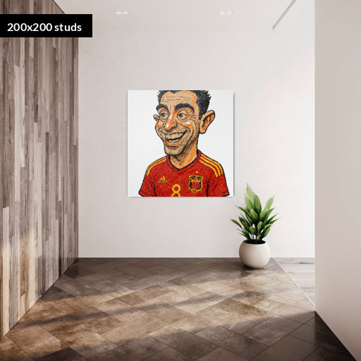 200*200studs, 160*160cm, 63*63inch