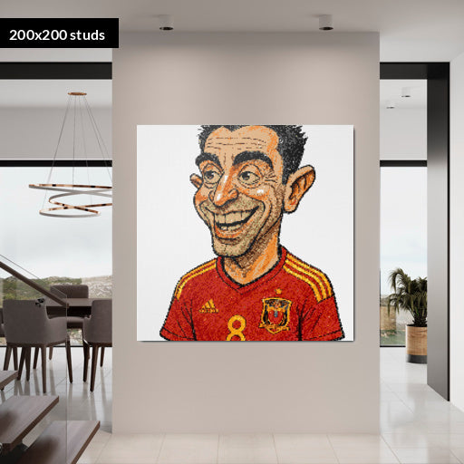 200*200studs, 160*160cm, 63*63inch