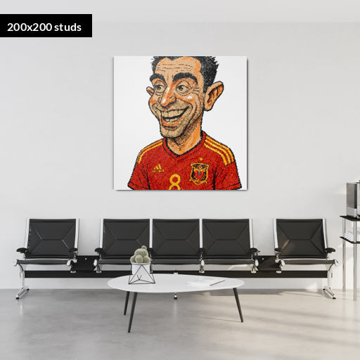 200*200studs, 160*160cm, 63*63inch