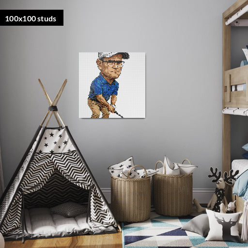 100*100studs, 80*80cm, 31,5*31,5inch