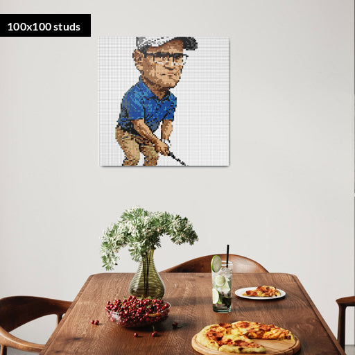 100*100studs, 80*80cm, 31,5*31,5inch