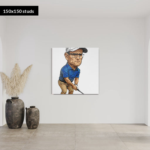 150*150studs, 120*120cm, 47,25*47,25inch