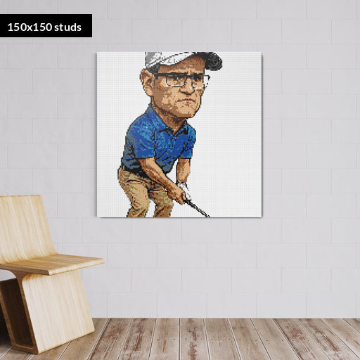 150*150studs, 120*120cm, 47,25*47,25inch