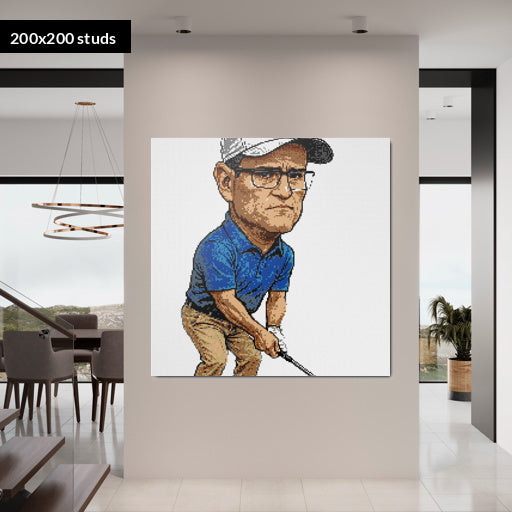 200*200studs, 160*160cm, 63*63inch