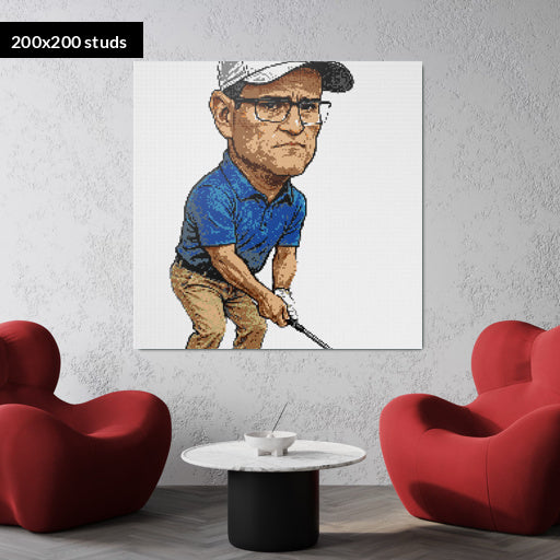 200*200studs, 160*160cm, 63*63inch