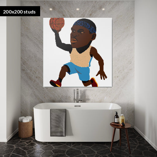 200*200studs, 160*160cm, 63*63inch