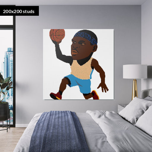 200*200studs, 160*160cm, 63*63inch