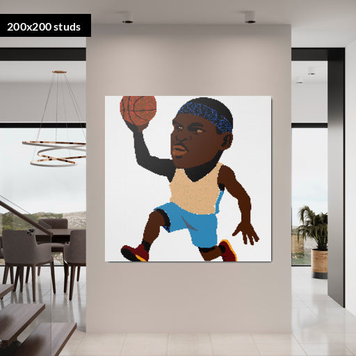 200*200studs, 160*160cm, 63*63inch