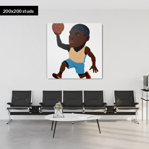 200*200studs, 160*160cm, 63*63inch