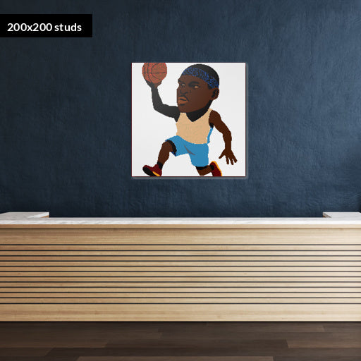 200*200studs, 160*160cm, 63*63inch