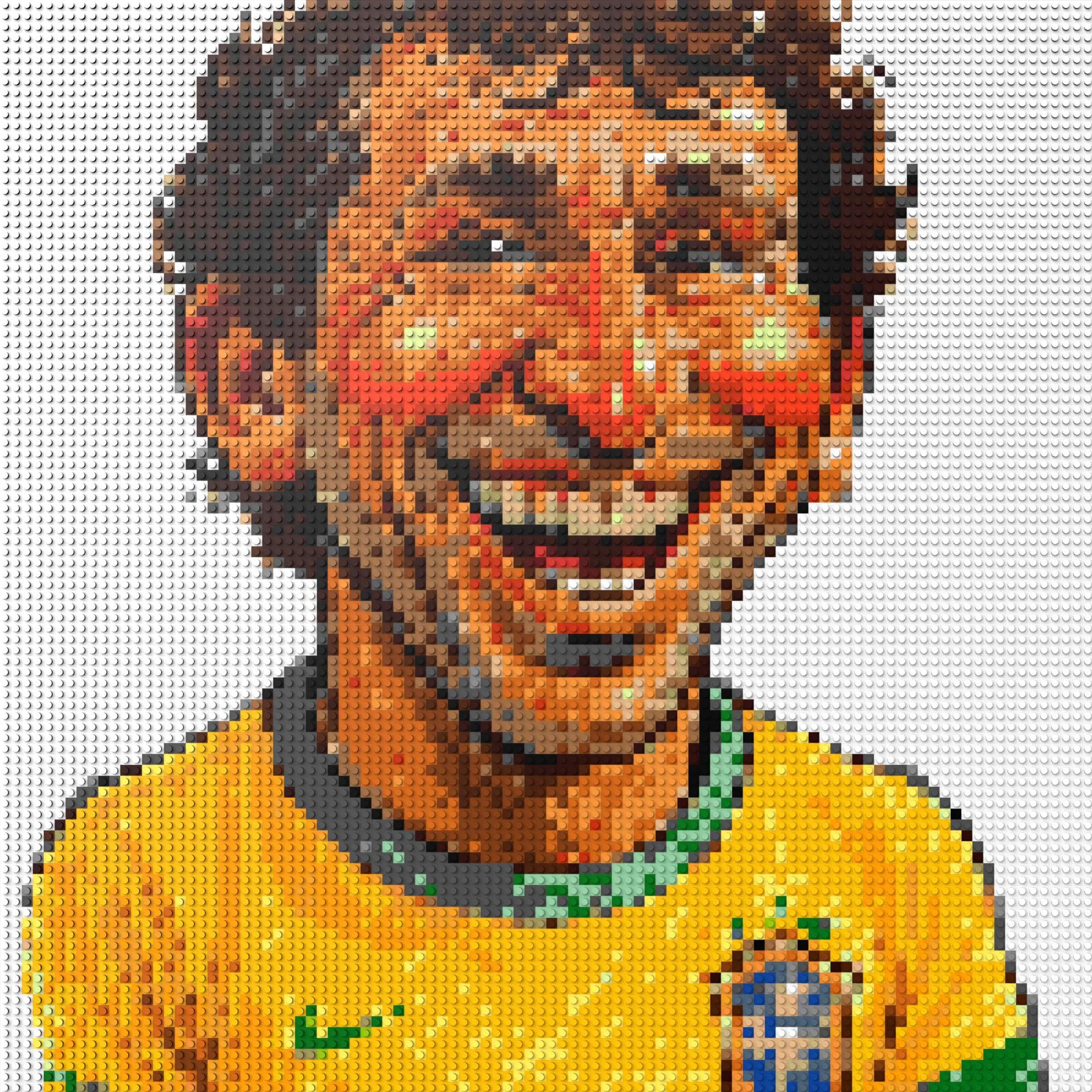 100*100studs, 80*80cm, 31,5*31,5inch