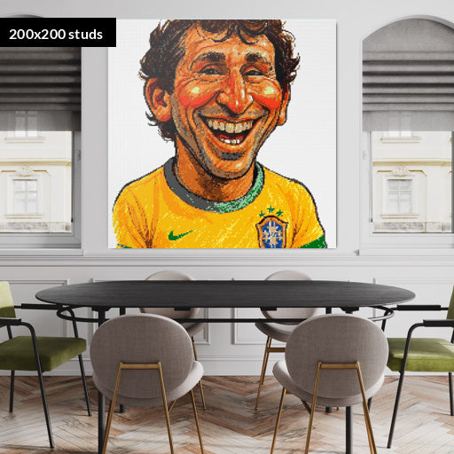 200*200studs, 160*160cm, 63*63inch