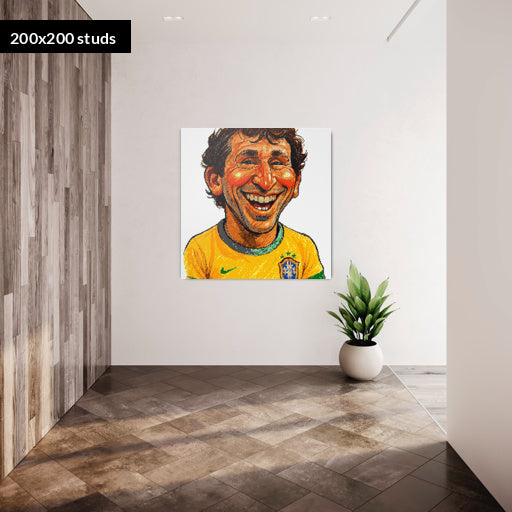 200*200studs, 160*160cm, 63*63inch