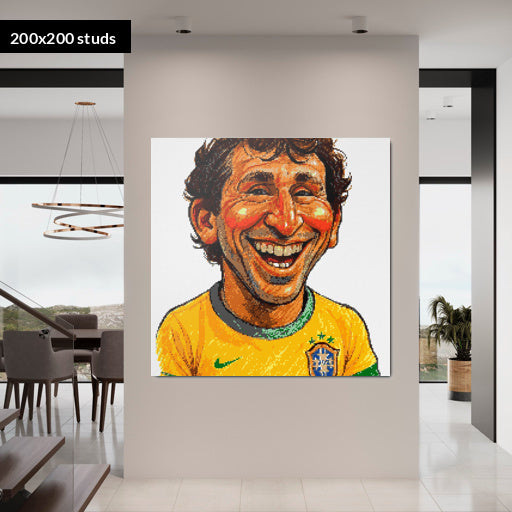 200*200studs, 160*160cm, 63*63inch