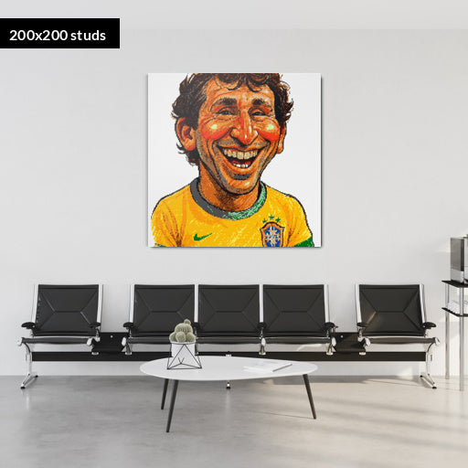 200*200studs, 160*160cm, 63*63inch