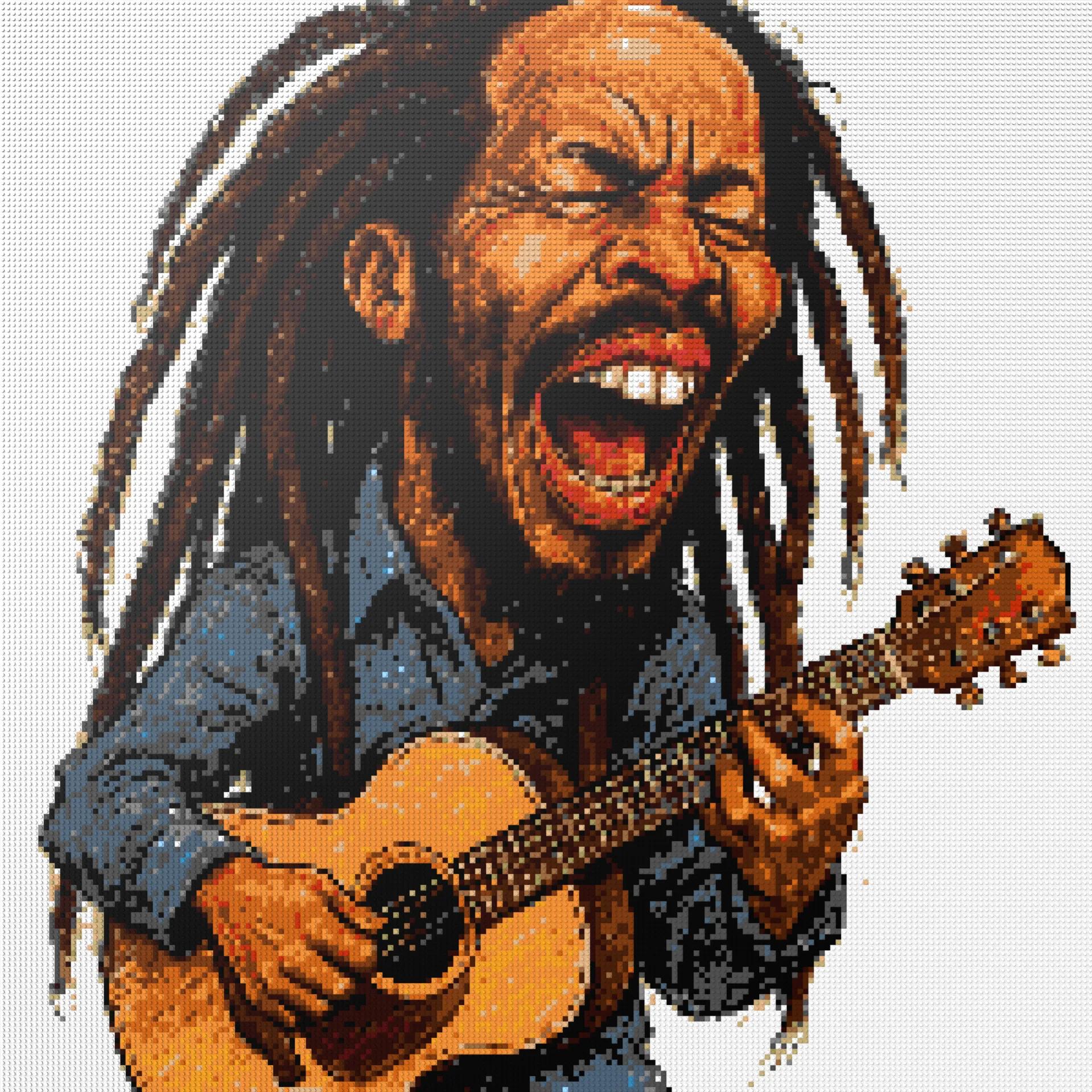 200*200studs, 160*160cm, 63*63inch