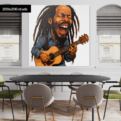 200*200studs, 160*160cm, 63*63inch