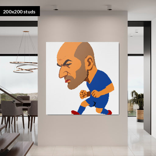 200*200studs, 160*160cm, 63*63inch