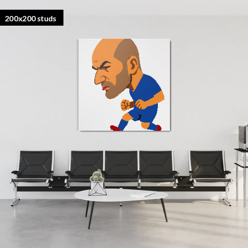 200*200studs, 160*160cm, 63*63inch
