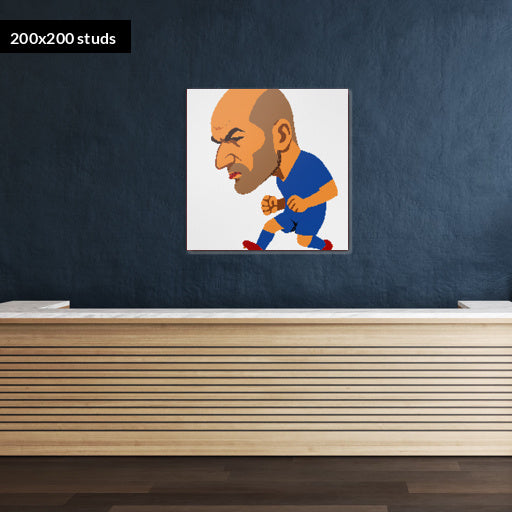 200*200studs, 160*160cm, 63*63inch