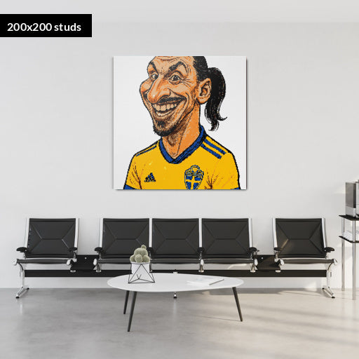 200*200studs, 160*160cm, 63*63inch