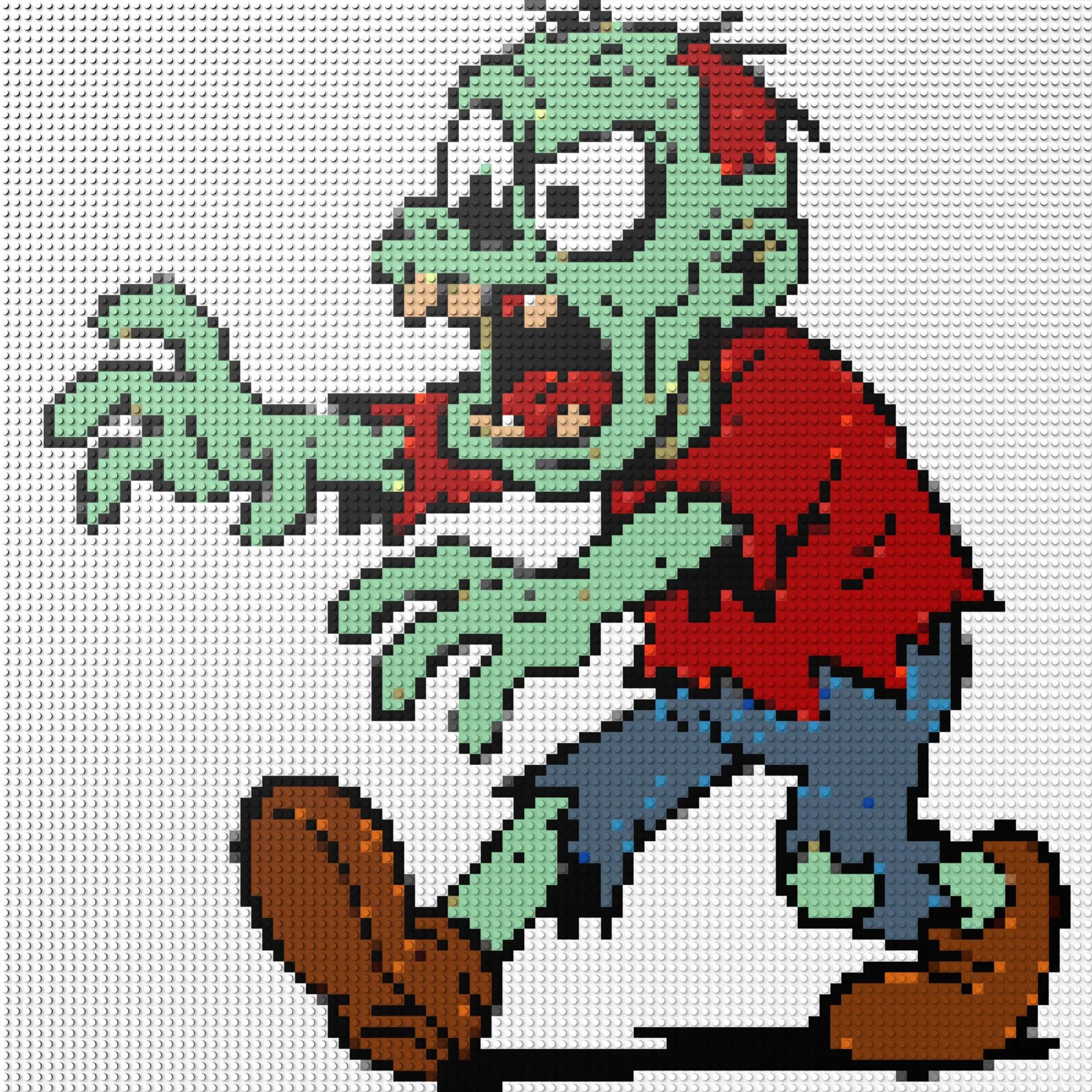 100*100studs, 80*80cm, 31,5*31,5inch