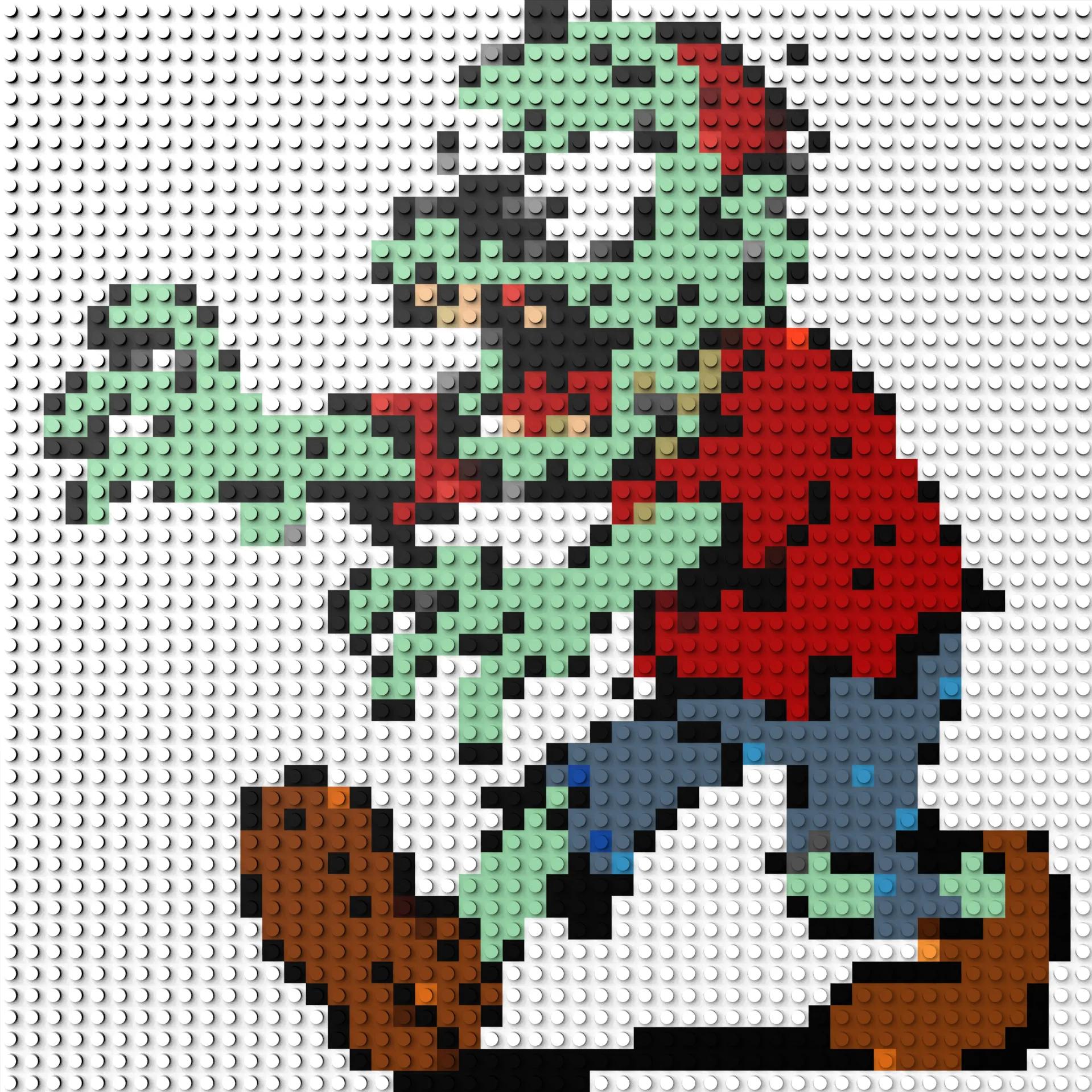 50*50studs, 40*40cm, 15,75*15,75inch