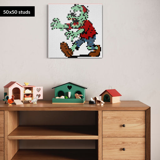 50*50studs, 40*40cm, 15,75*15,75inch