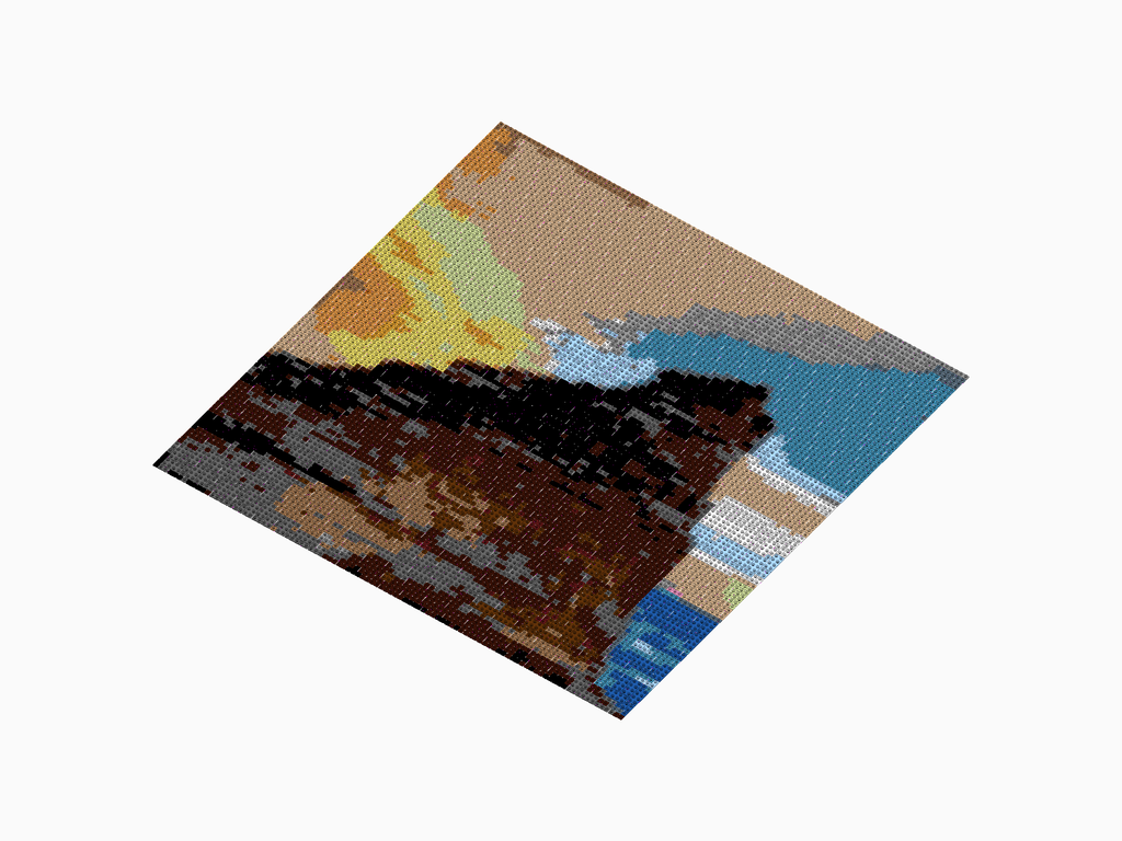 Custom Brick Mosaic – Art For Bricks