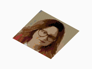 Custom Brick Mosaic