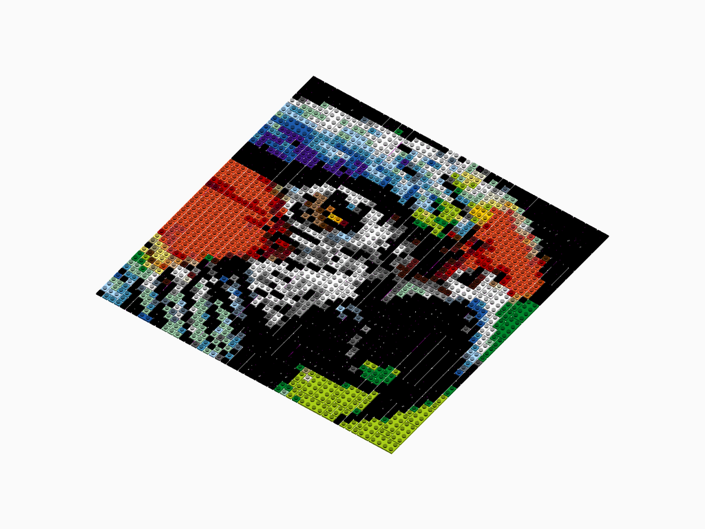 Custom Brick Mosaic – Art For Bricks