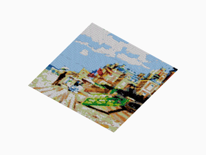 Custom Brick Mosaic