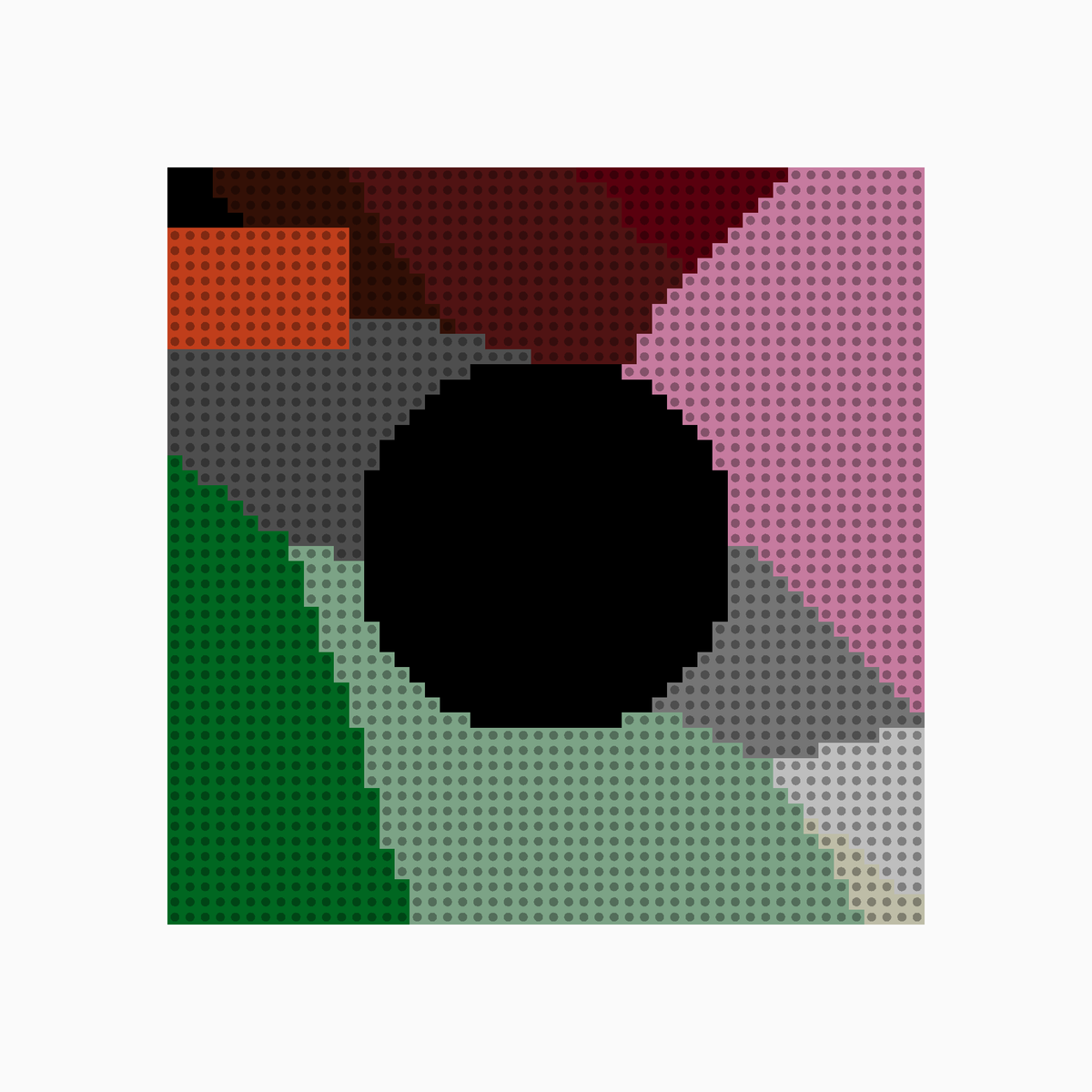 Custom Brick Mosaic