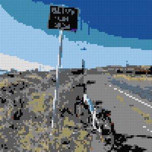 Custom Brick Mosaic