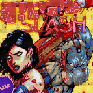 Custom Brick Mosaic