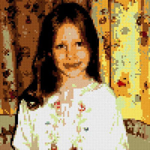 Custom Brick Mosaic