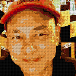 Custom Brick Mosaic