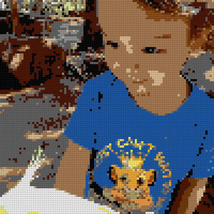 Custom Brick Mosaic