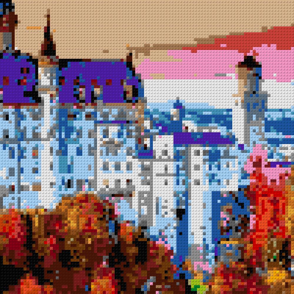 Custom Brick Mosaic – Art For Bricks