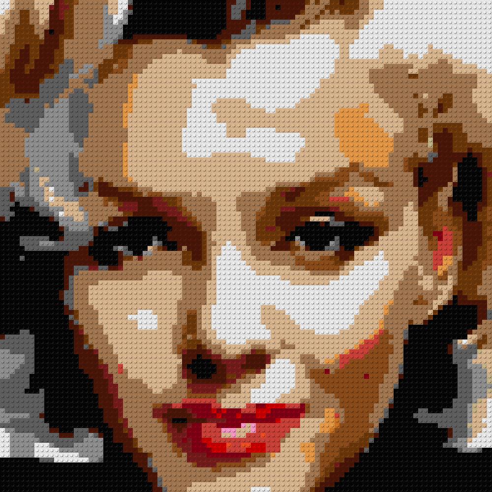 Custom Brick Mosaic
