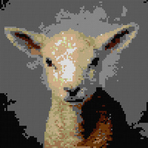 Custom Brick Mosaic
