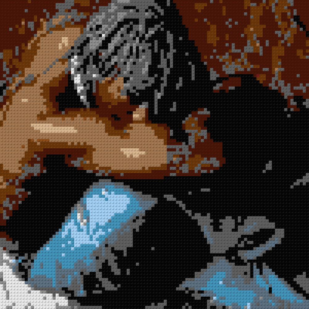 Custom Brick Mosaic