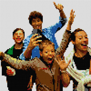 Custom Brick Mosaic